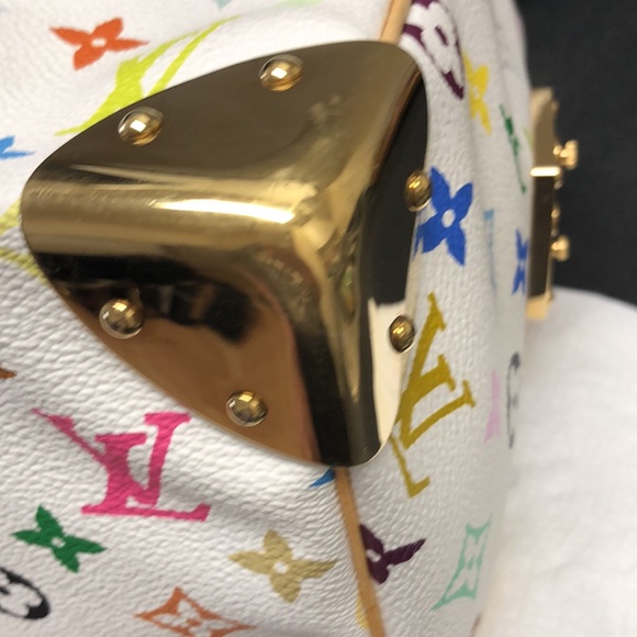 🌸🌸 GORGEOUS 🌸🌸Louis Vuitton Murakami multi color Speedy 30 - Picture 10 of 16